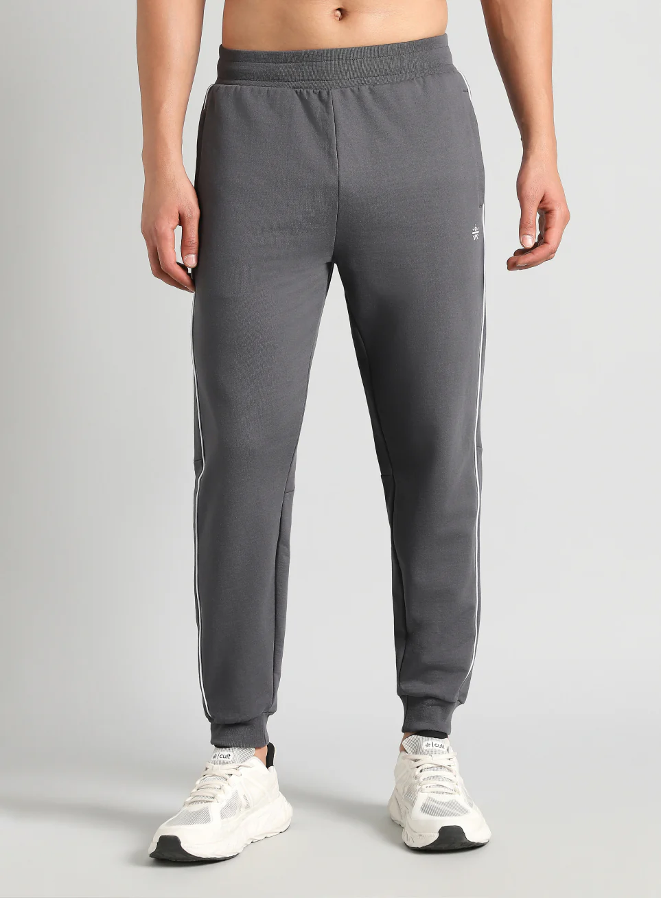 Men's Dark Grey Sculpt Training Joggers - Image 4