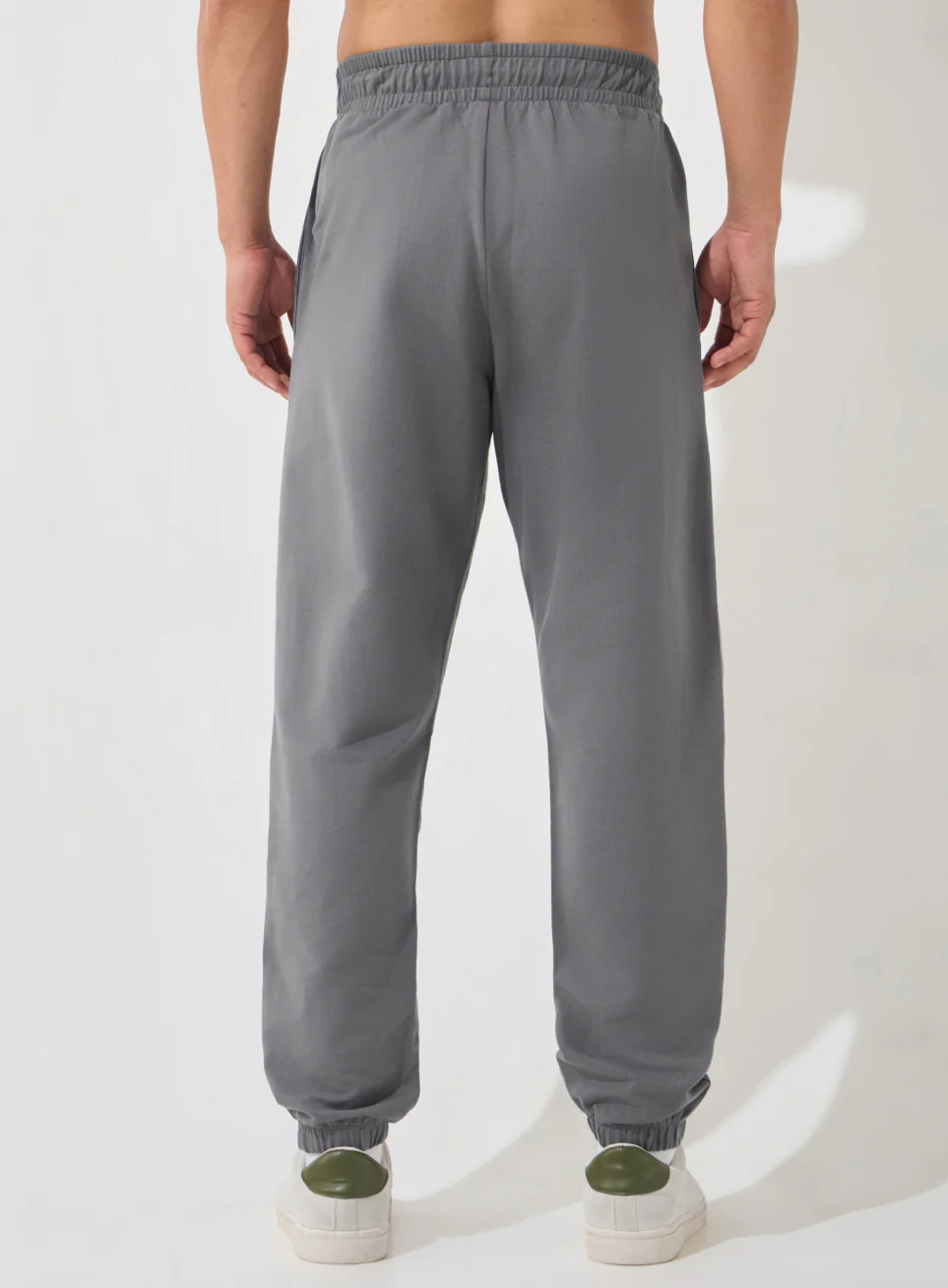Men's Dark Grey Soft Form Classic Joggers - Image 6