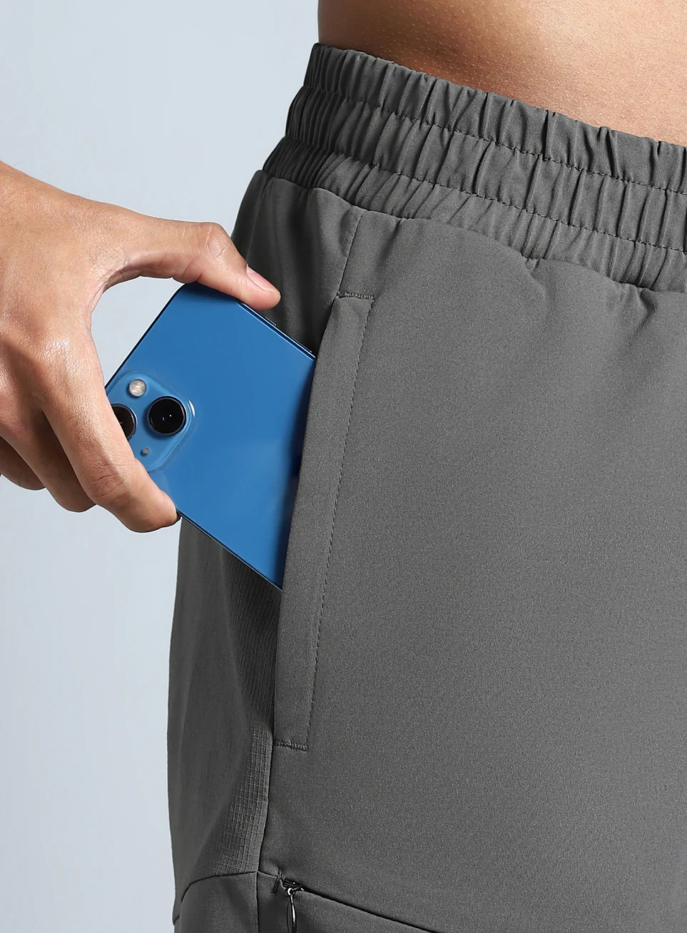 Men's Dark Grey Trail Blaze Outdoor Trackpants - Image 11