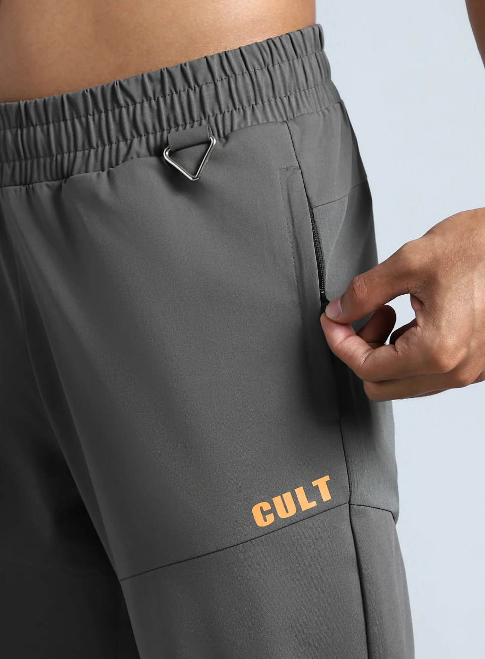 Men's Dark Grey Trail Blaze Outdoor Trackpants - Image 9
