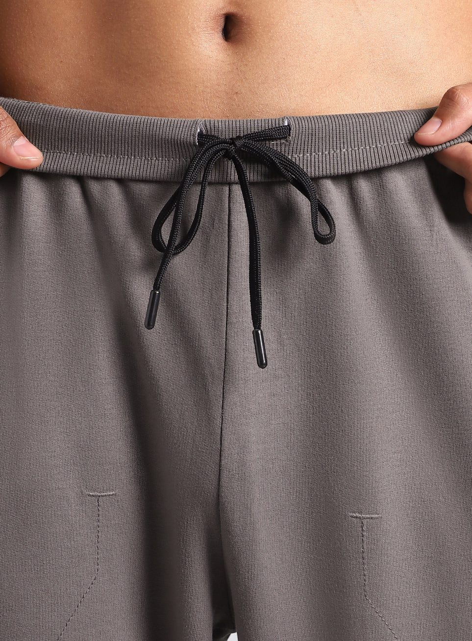 Men's Dark Grey Train Day Essential Joggers - Image 9