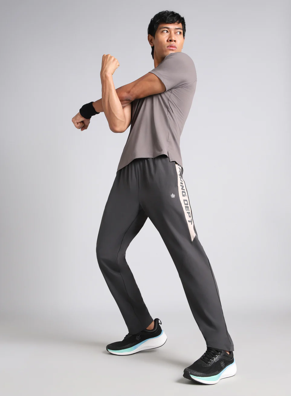 Men's Dark Grey Training Department Trackpants - Image 2