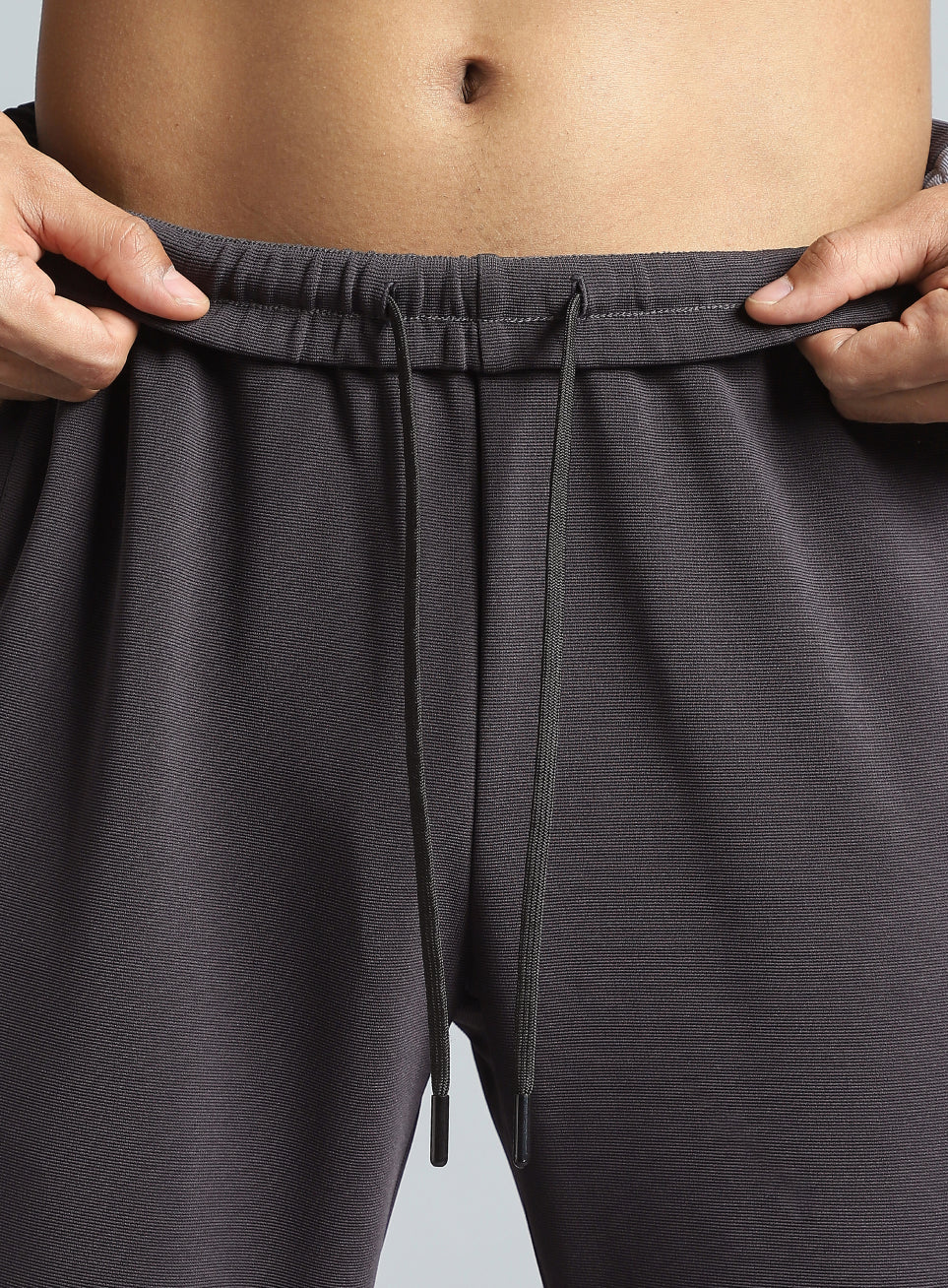 Men's Dark Grey Training Sculpted Joggers - Image 9