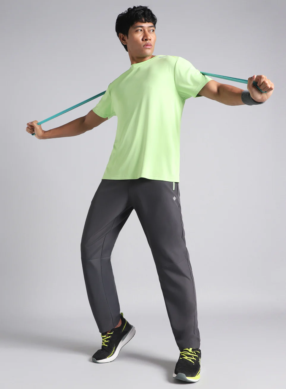 Men's Dark Grey Ultimate Training Trackpants - Image 2