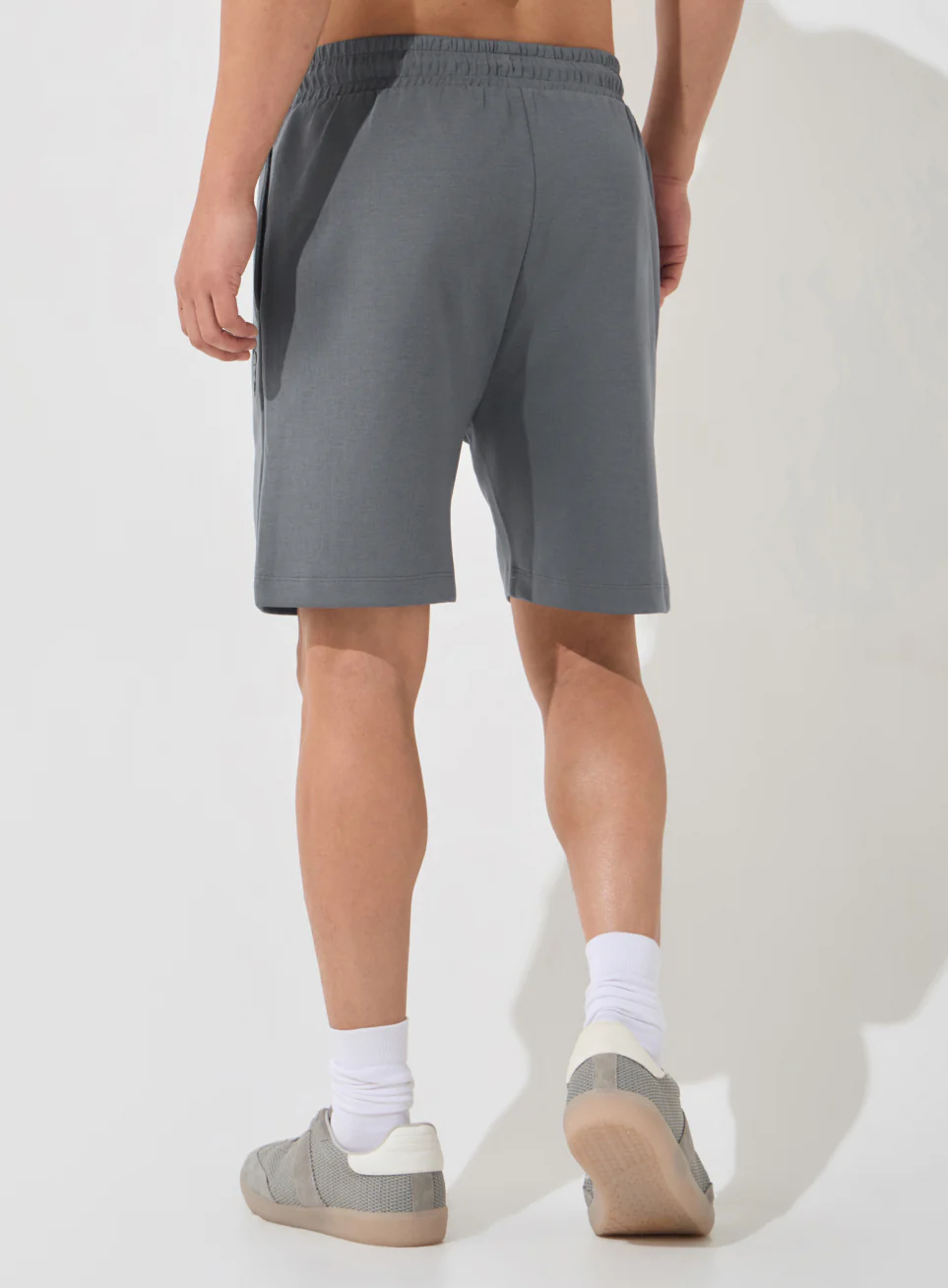 Men's Dark Grey Ultra Luxe Classic Shorts - Image 6