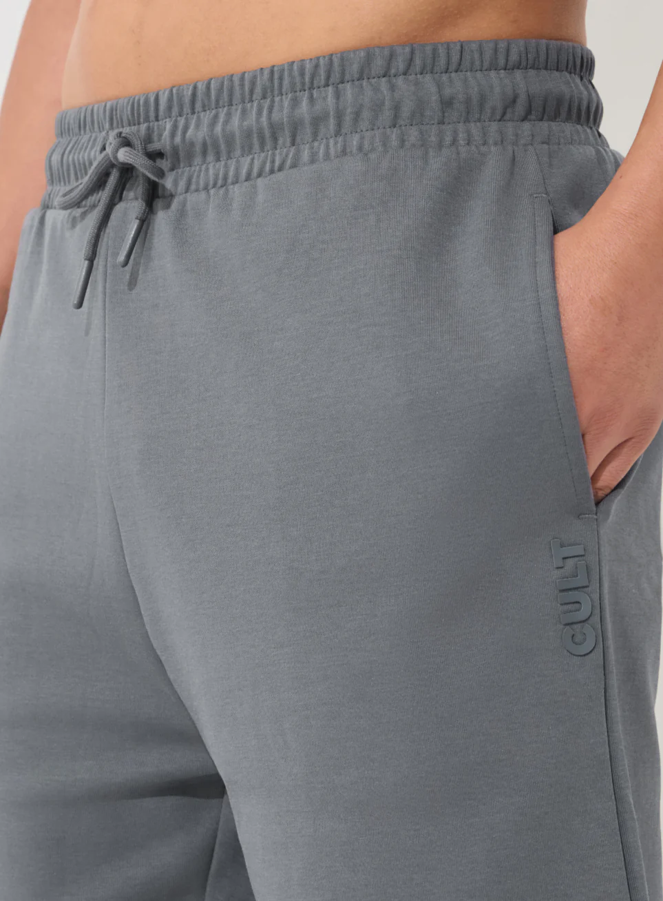 Men's Dark Grey Ultra Luxe Classic Shorts - Image 7