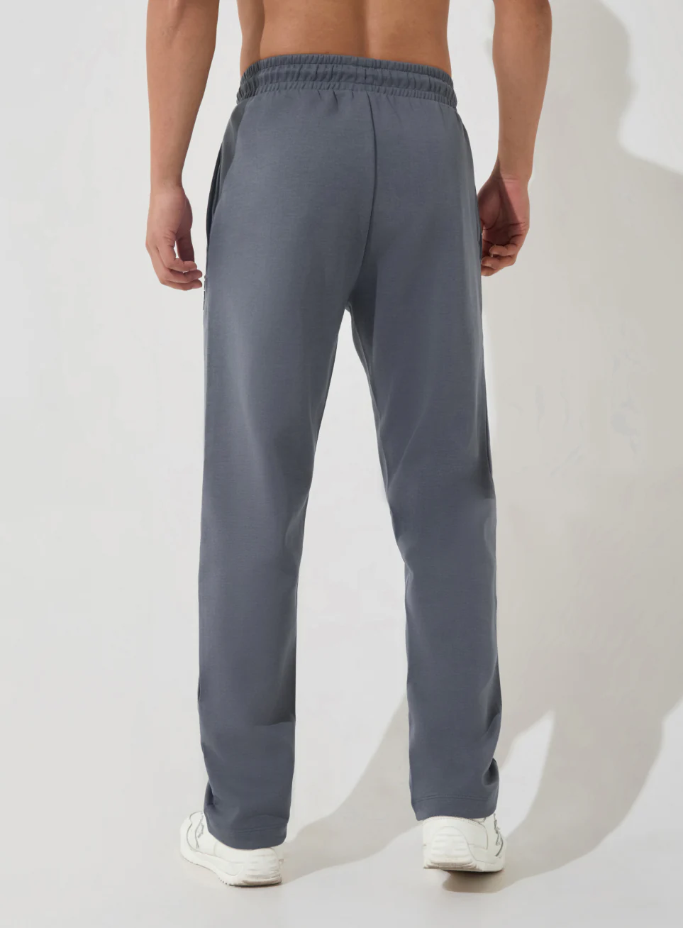 Men's Dark Grey Ultra Luxe Tailored Trackpants - Image 6