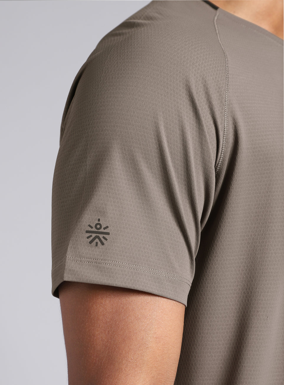 Men's Dark Grey Workout Essential T-shirt - Image 9