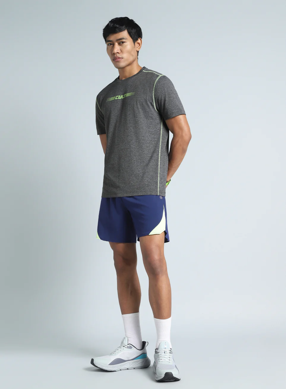 Men's Dark Grey Training HIIT COMFORtech T-shirt - Image 2