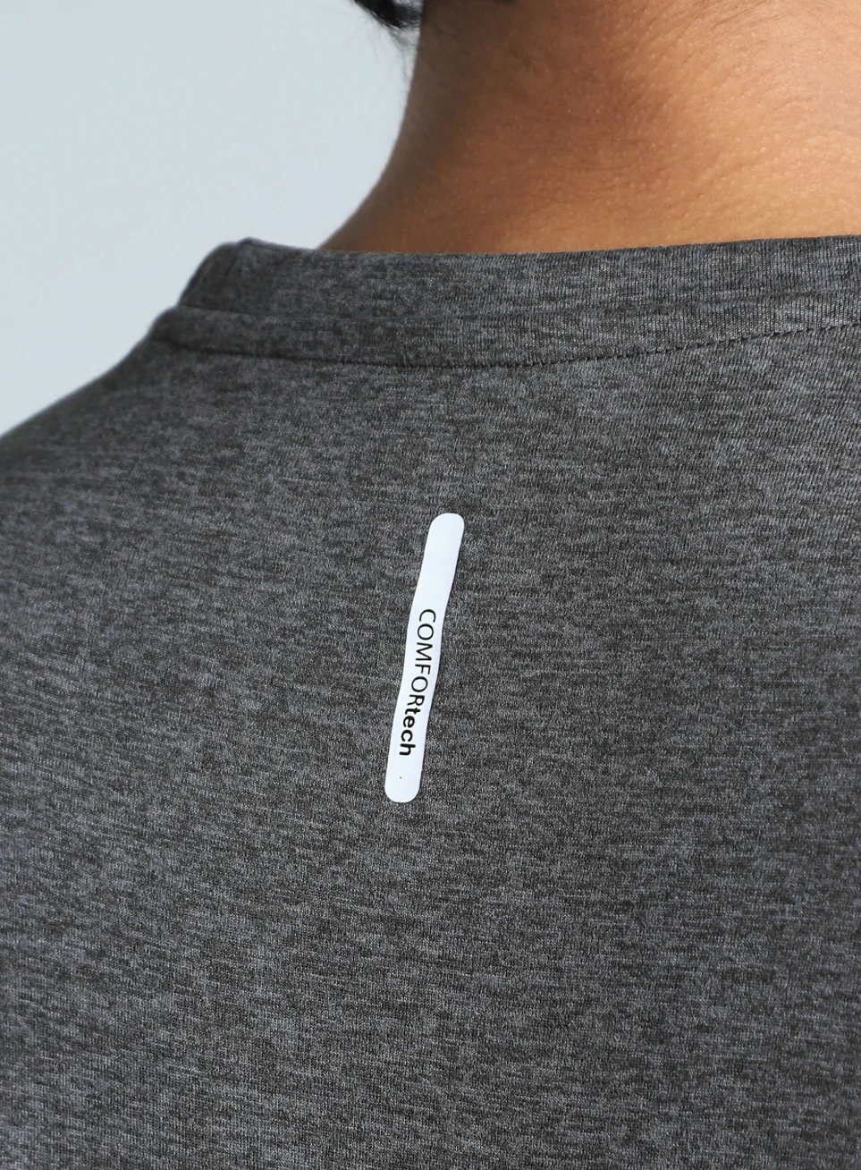 Men's Dark Grey Training HIIT COMFORtech T-shirt - Image 8