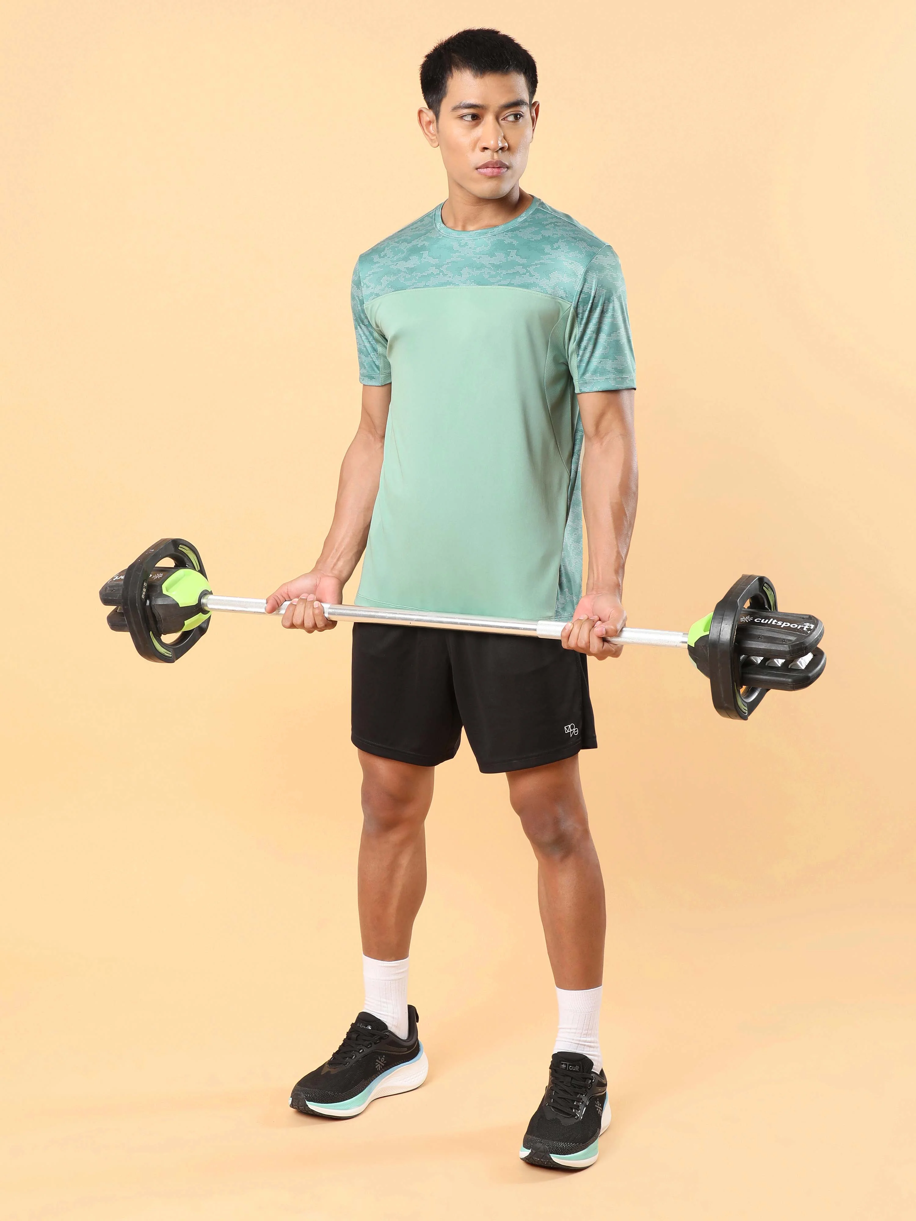 Men's Green Advance Play Active T-shirt - Image 3