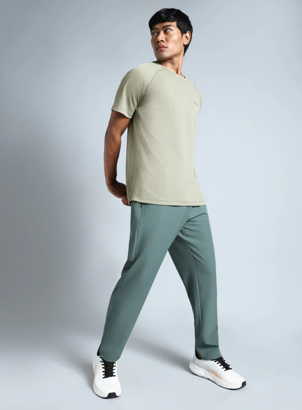 Men's Green All Format Training T-shirt - Image 3