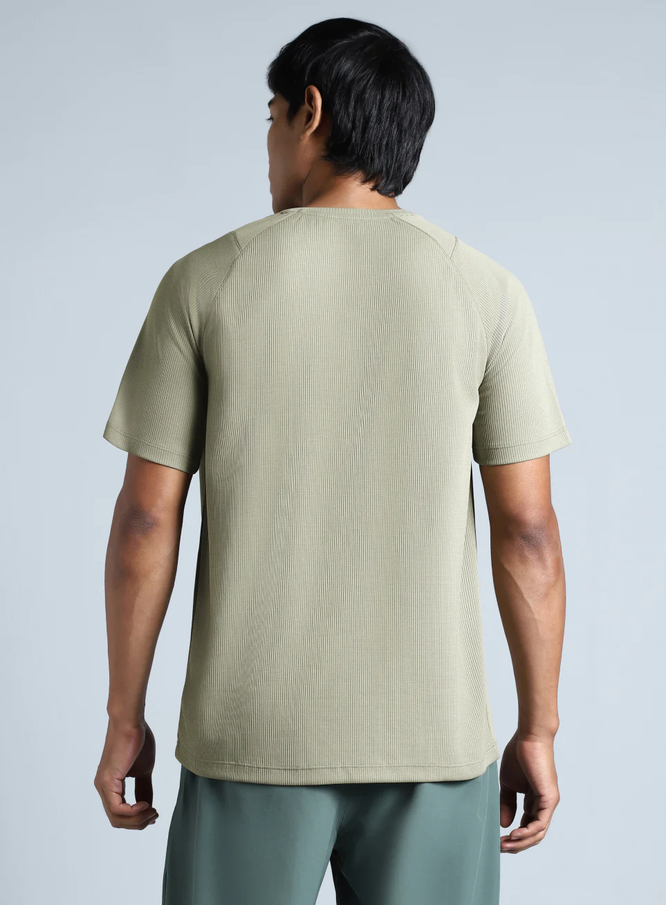 Men's Green All Format Training T-shirt - Image 6