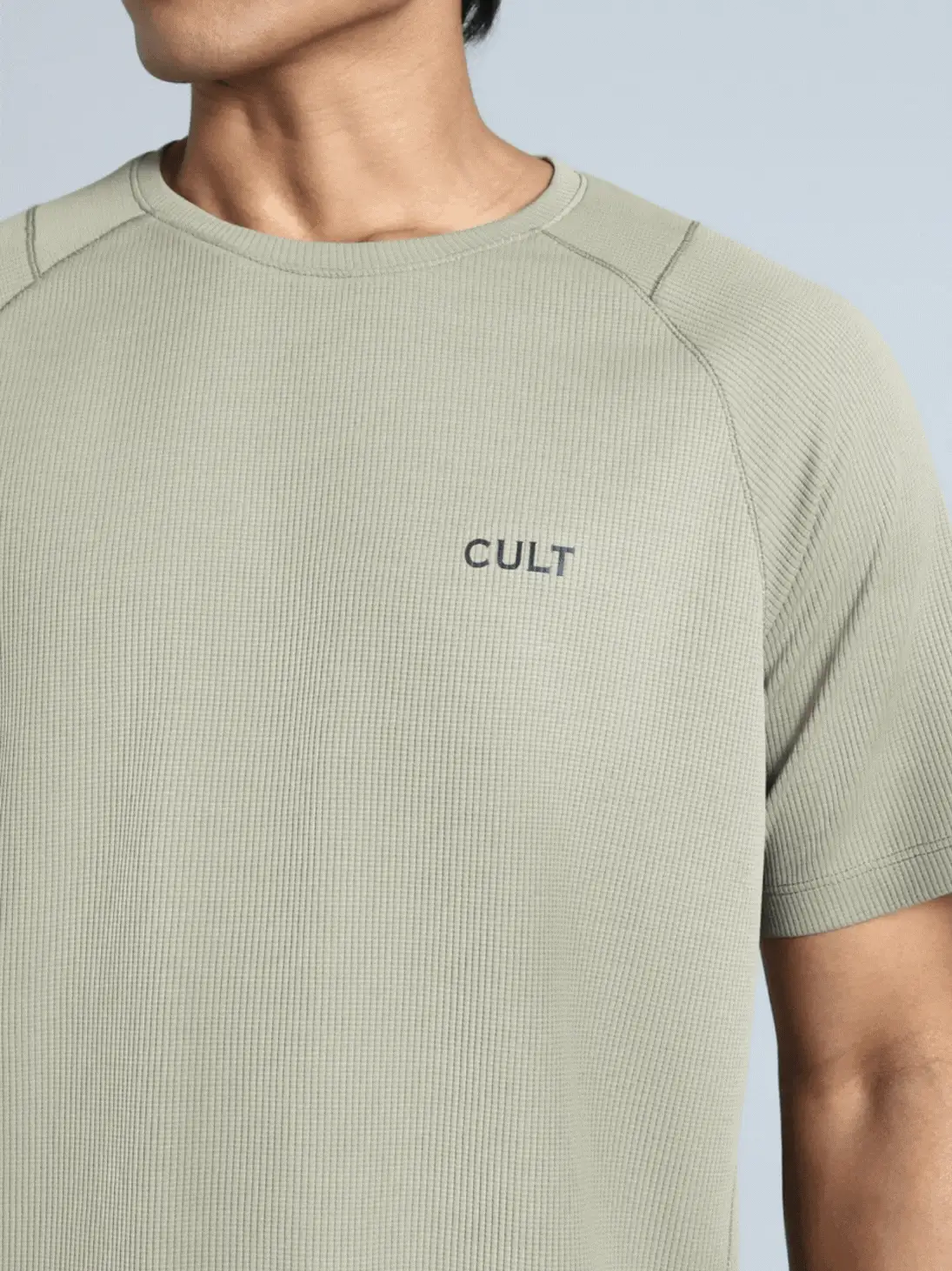 Men's Green All Format Training T-shirt - Image 7