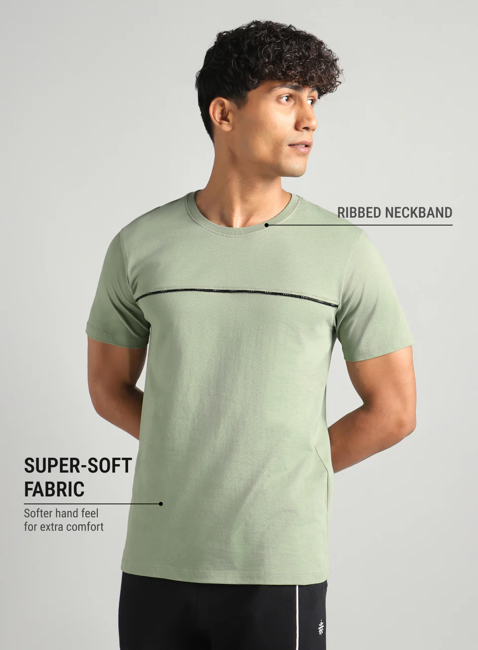 Men's Green Cult Athlete T-shirt - Image 5
