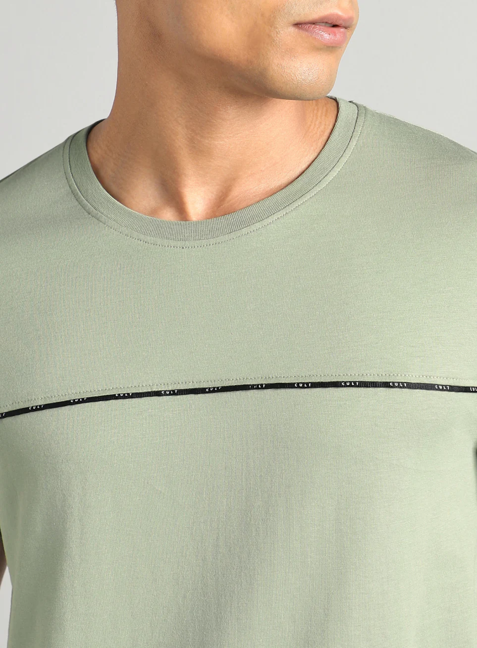 Men's Green Cult Athlete T-shirt - Image 7