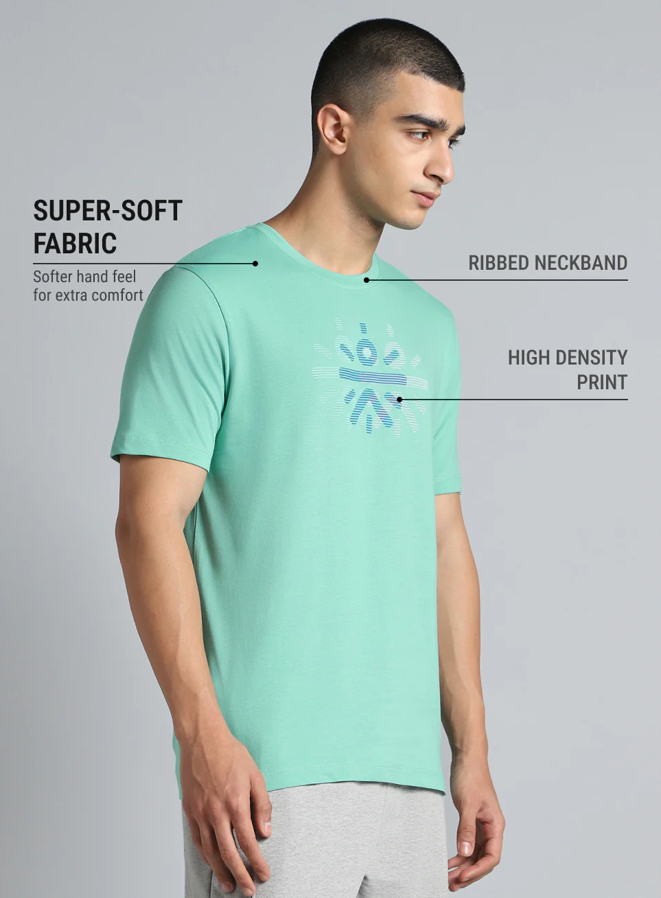 Men's Green Cult Brand Carrier T-shirt - Image 5