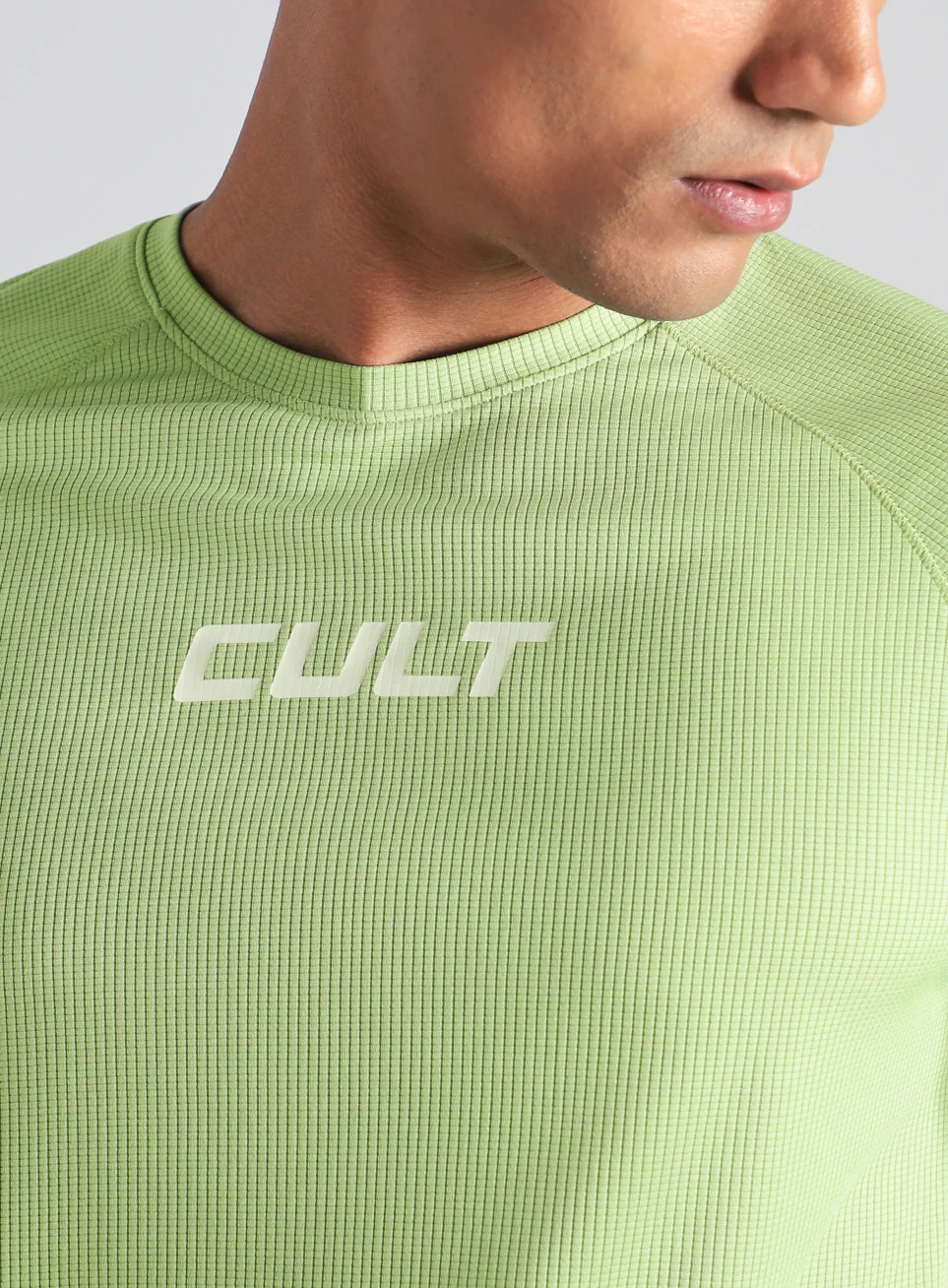 Men's Green Easy Move Tee - Image 7