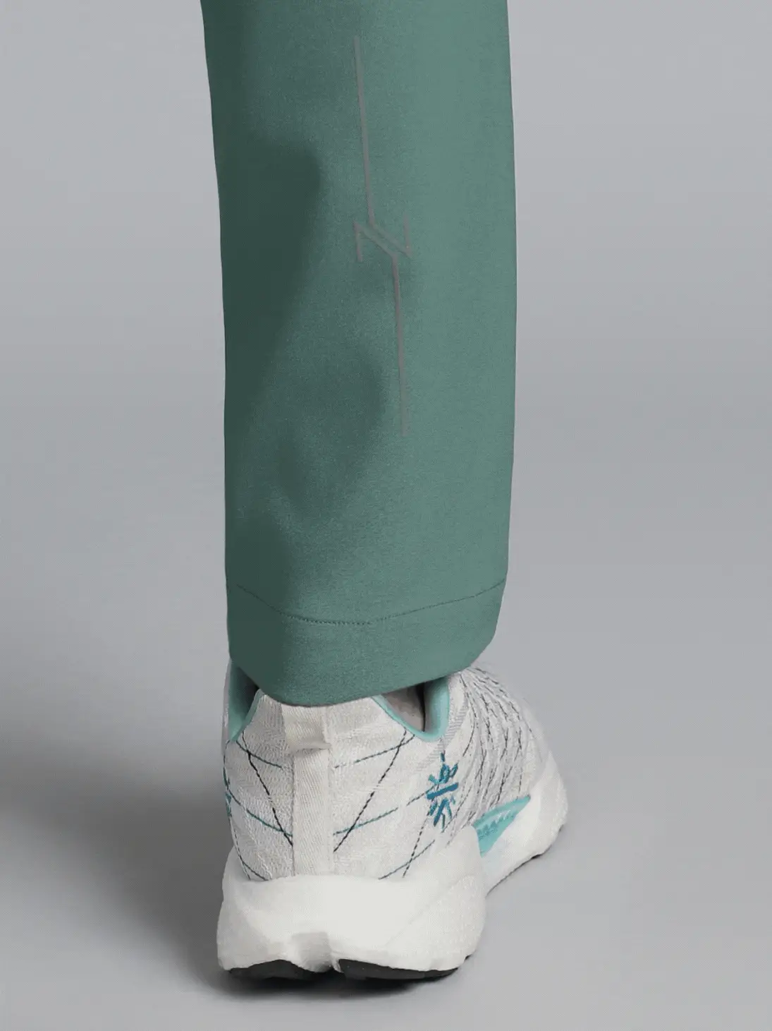 Men's Green Pacer Running Trackpants - Image 9