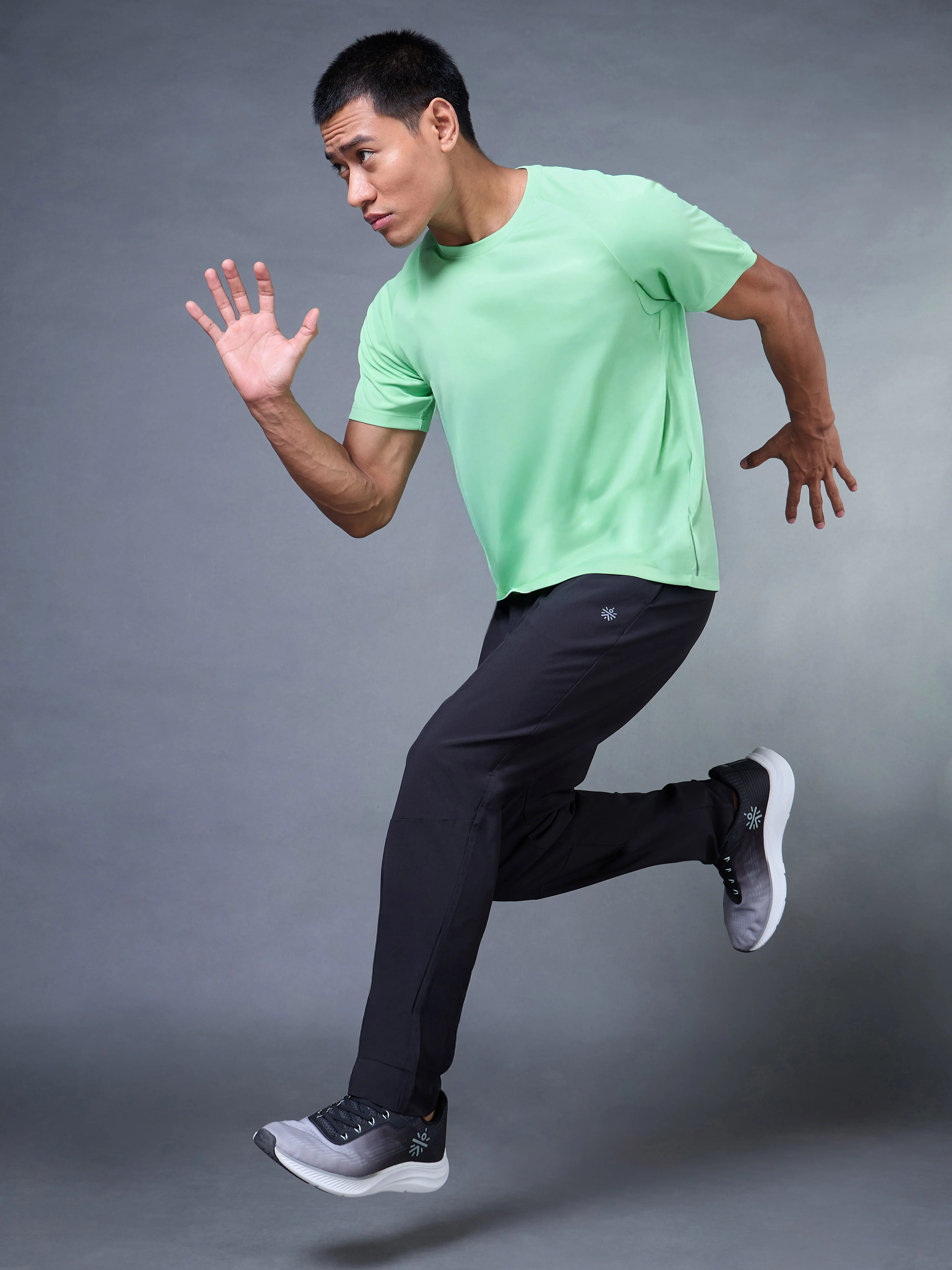 Men's Green Runner's Pro T-shirt - Image 3