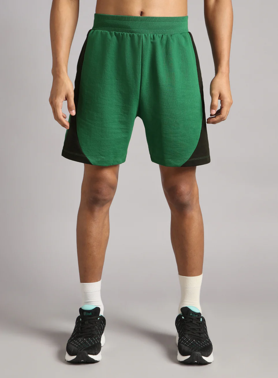 Men's Green Sports City Club Shorts - Image 10