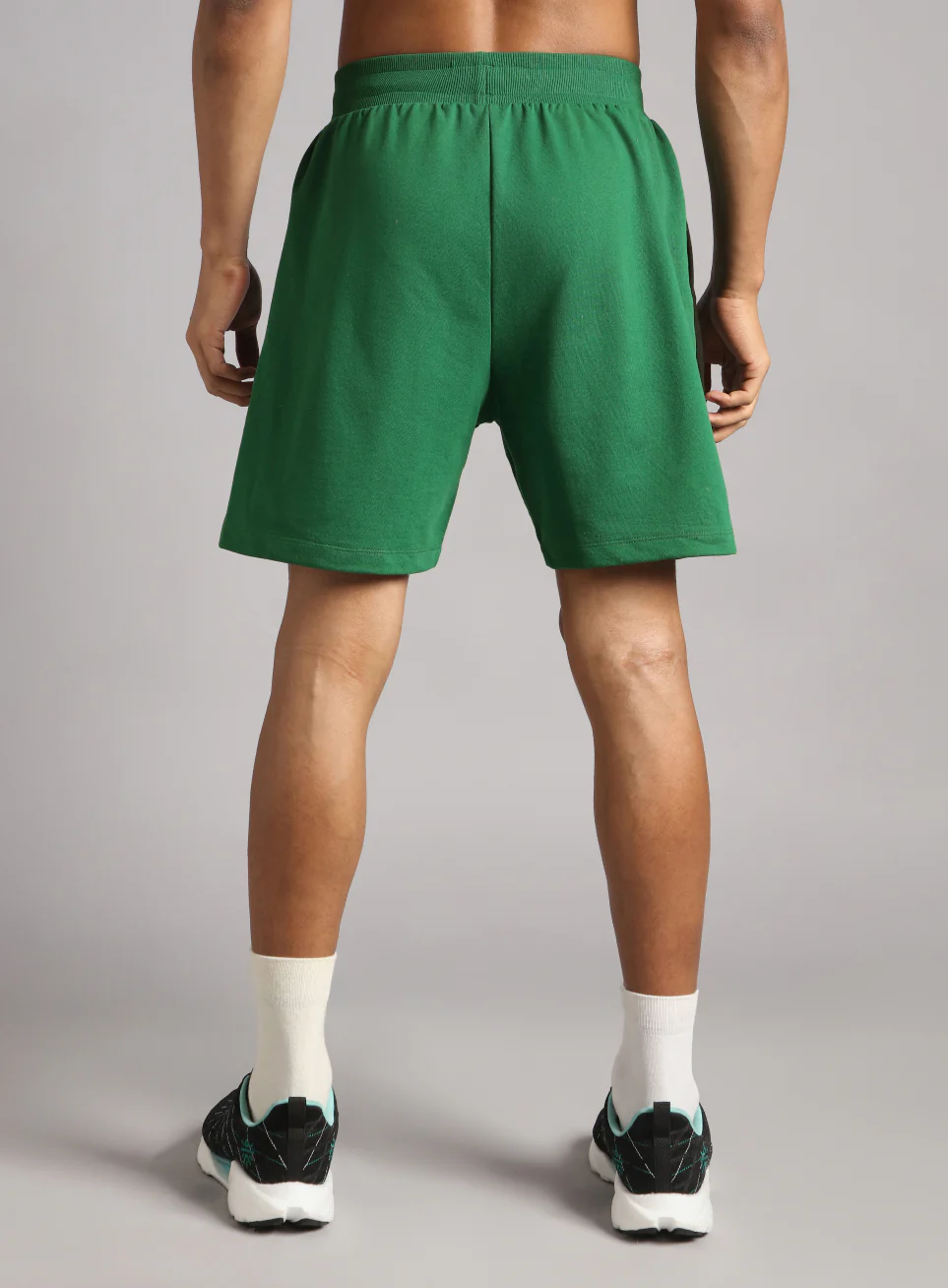Men's Green Sports City Club Shorts - Image 6