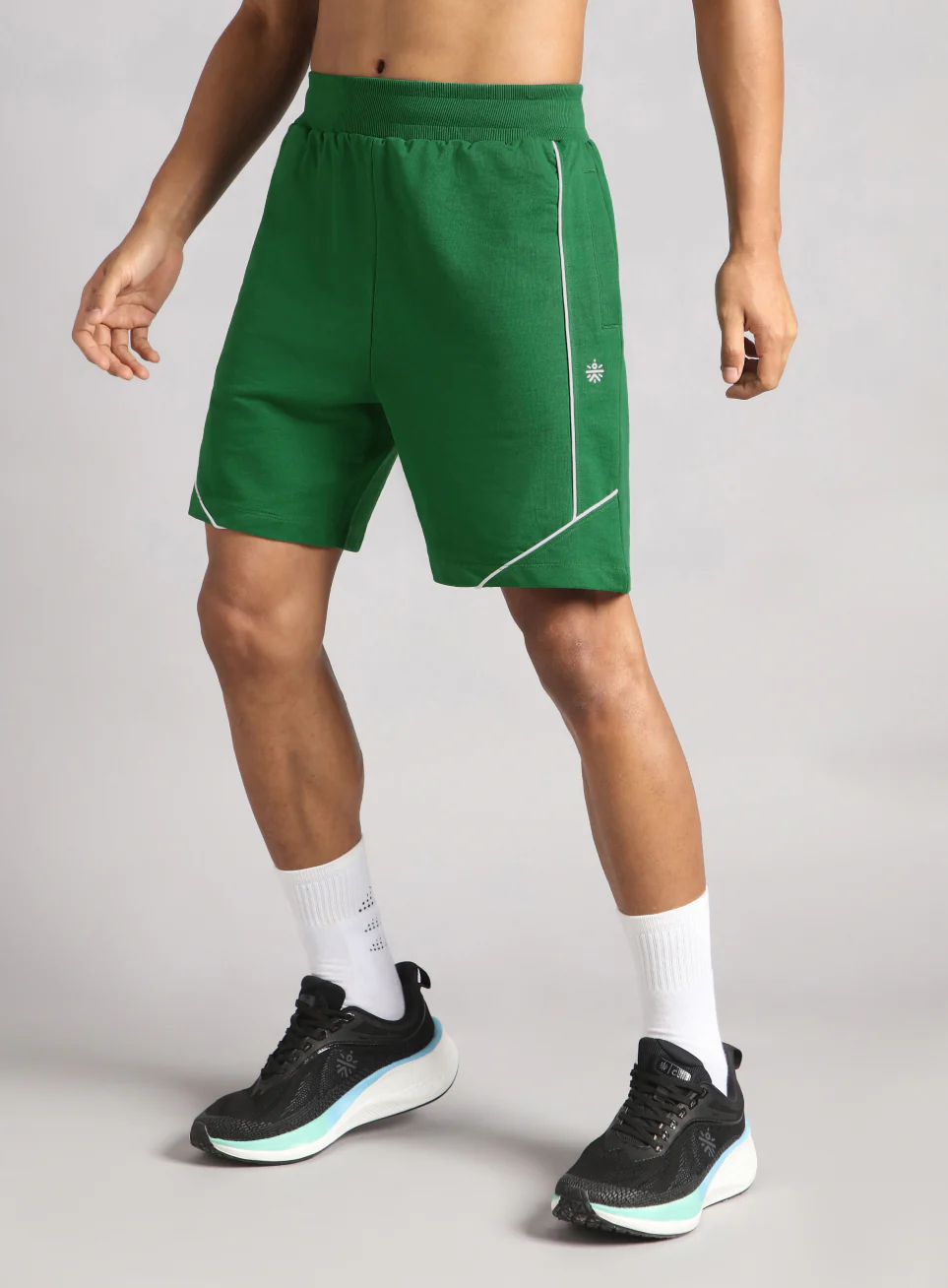 Men's Green Sports Club Shorts - Image 5
