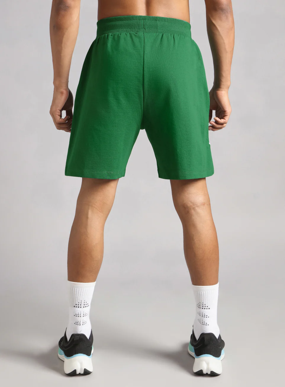 Men's Green Sports Club Shorts - Image 6
