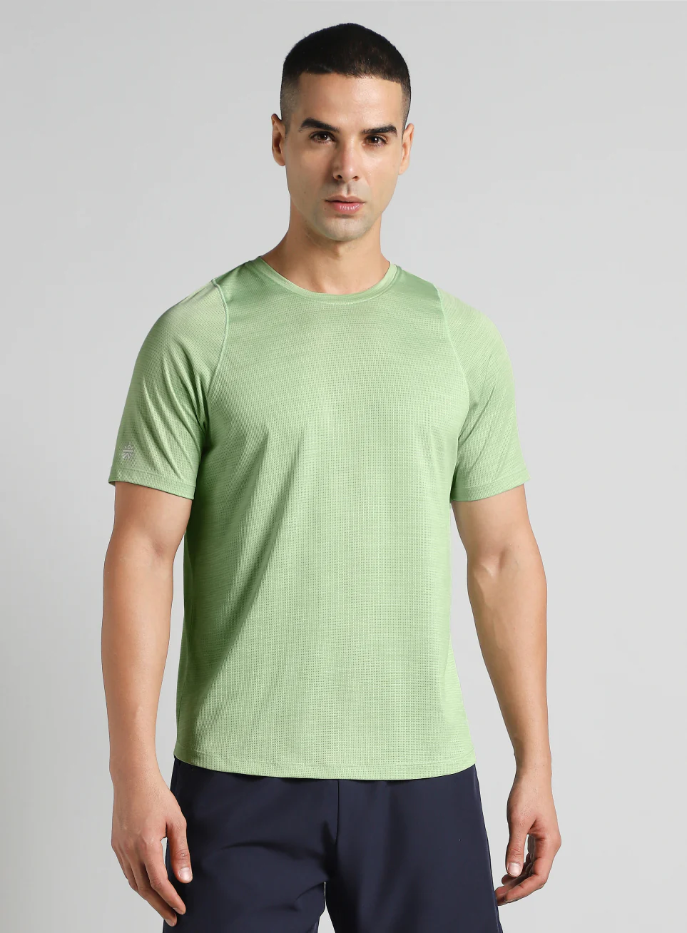 Men's Green Training Elevate Sculpt T-shirt - Image 4