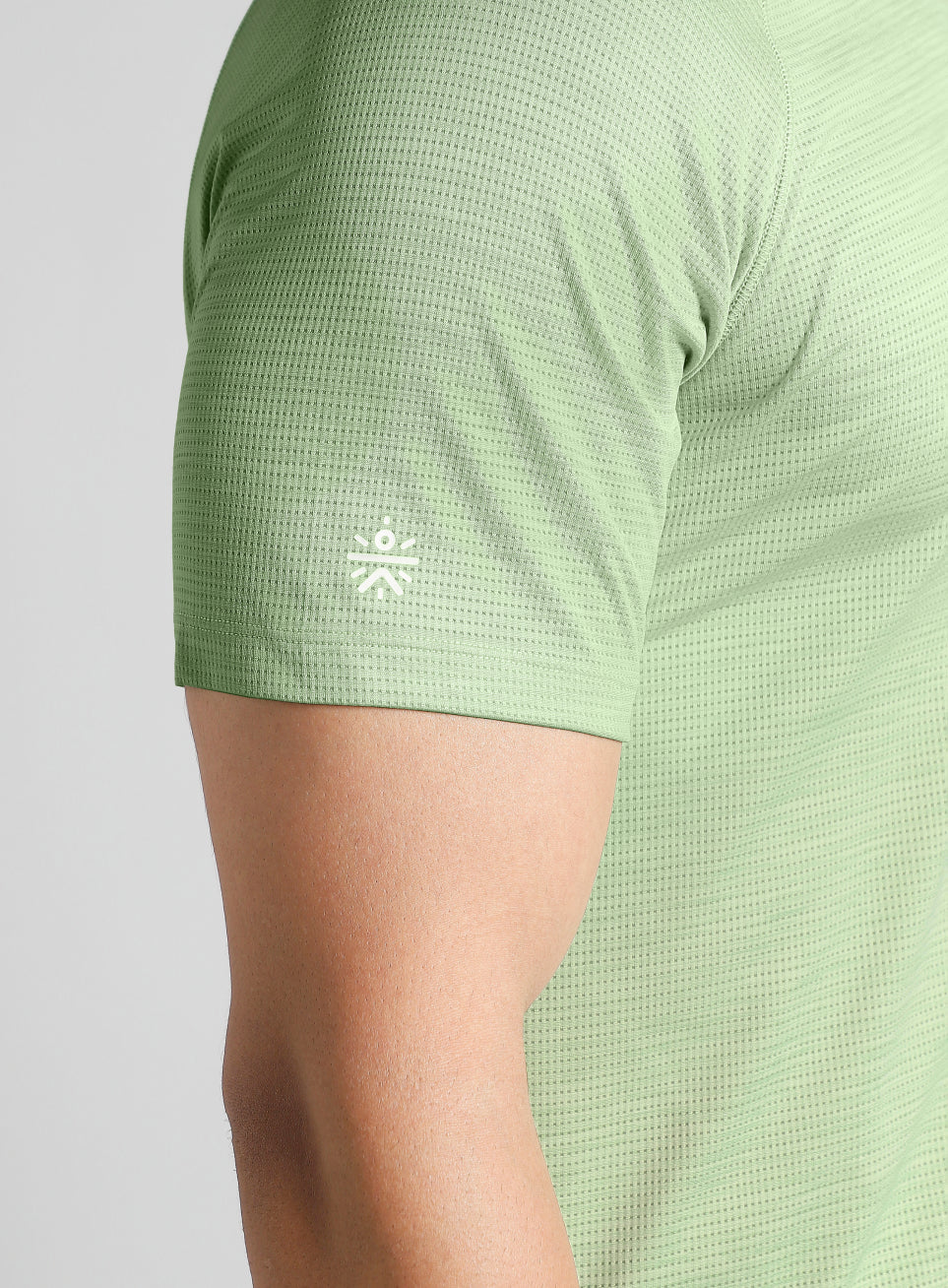 Men's Green Training Elevate Sculpt T-shirt - Image 7