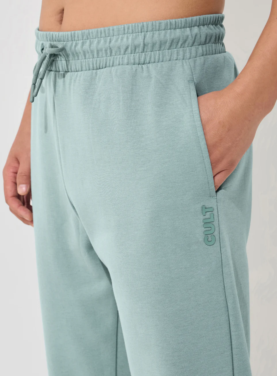 Men's Green Ultra Luxe Classic Trackpants - Image 7