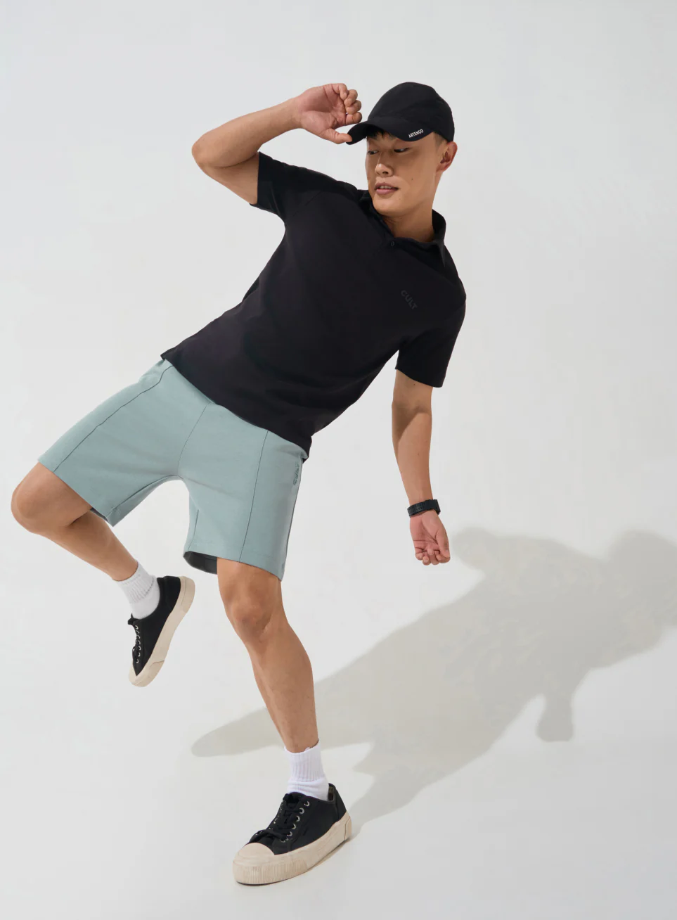 Men's Green Ultra Luxe Tailored Shorts - Image 2