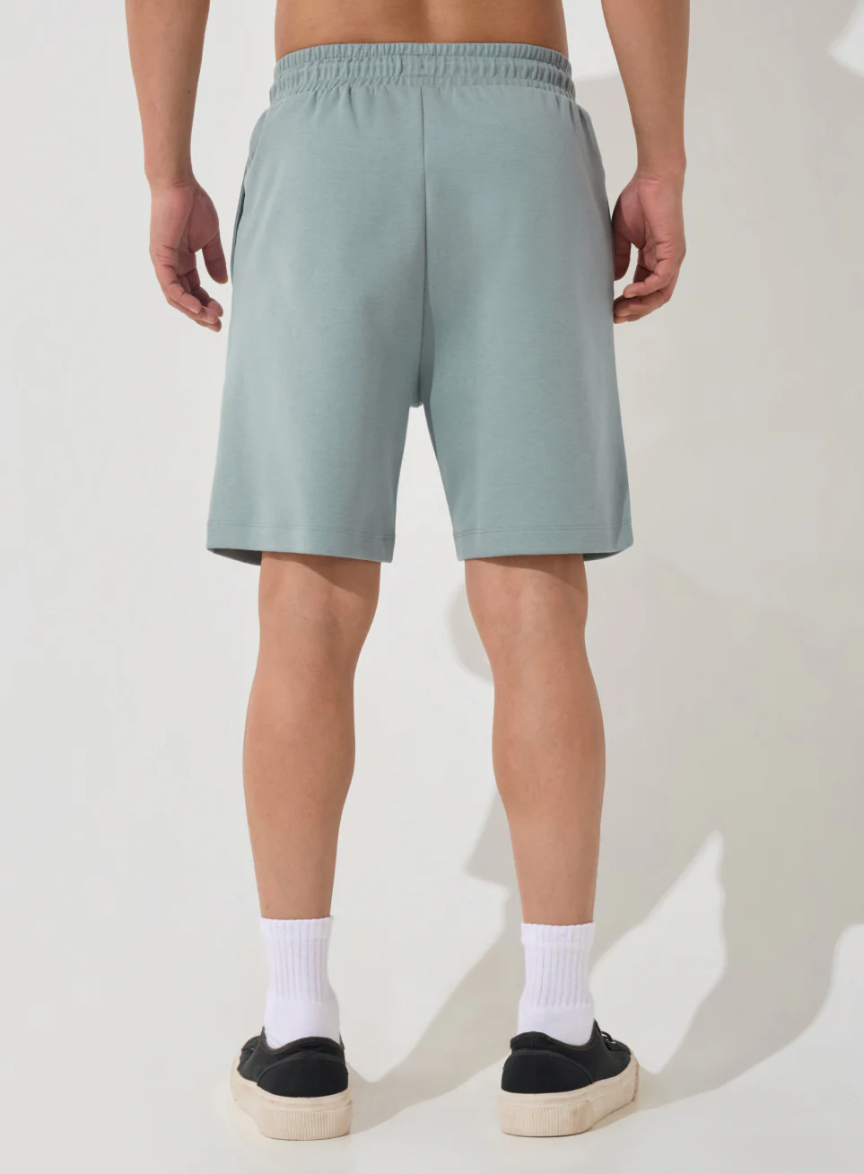 Men's Green Ultra Luxe Tailored Shorts - Image 6