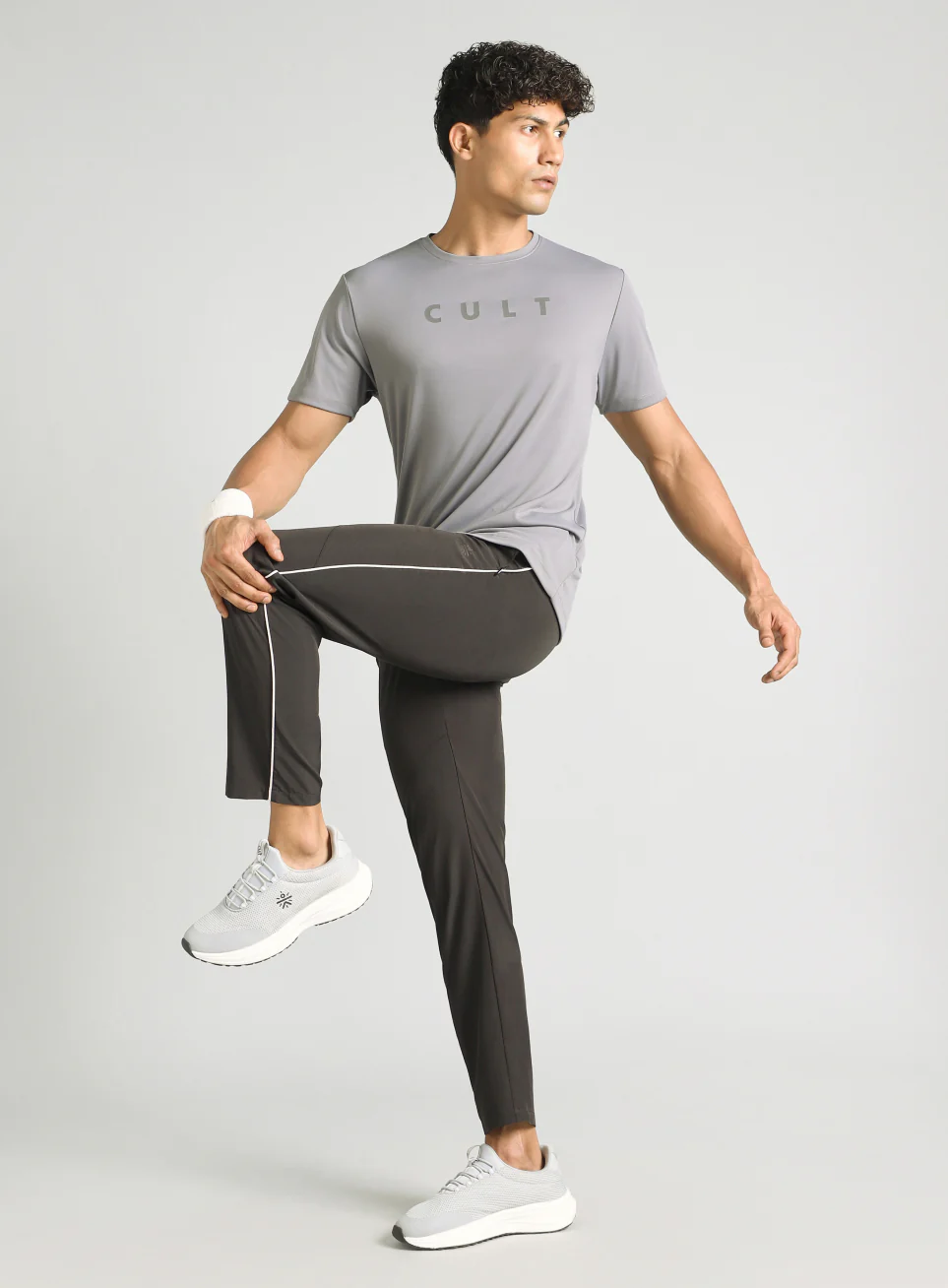 Men's Grey All Day Training T-shirt - Image 2