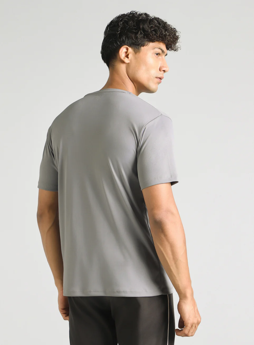 Men's Grey All Day Training T-shirt - Image 6