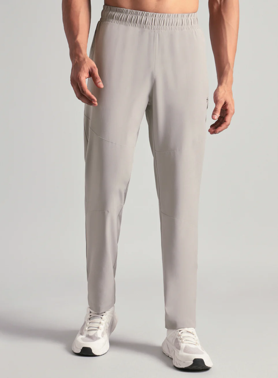 Men's Grey Core Sculpt Trackpants - Image 4