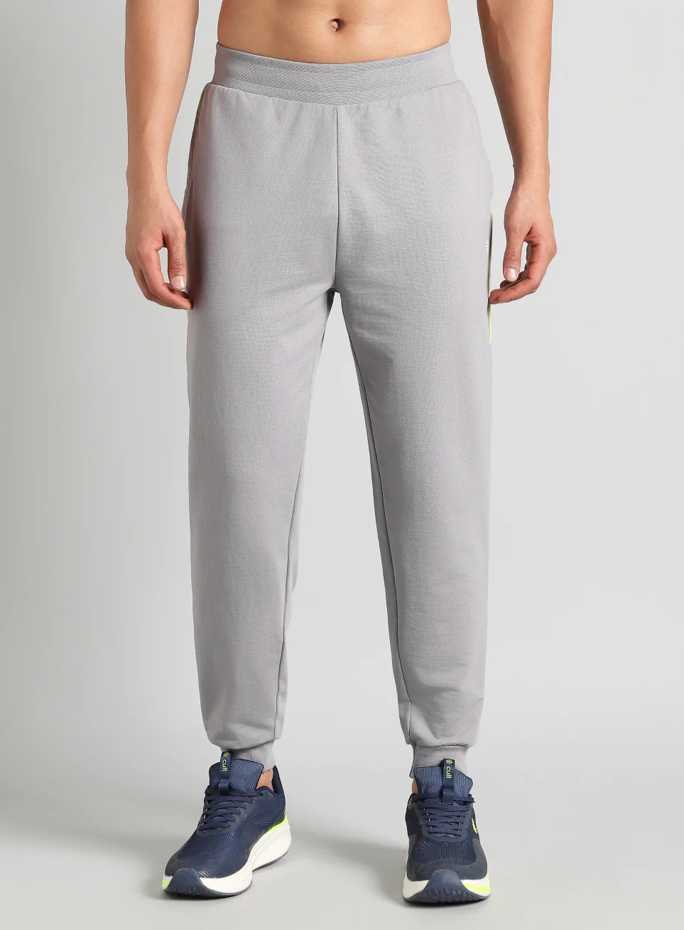 Men's Grey Edge Line Training Joggers - Image 4