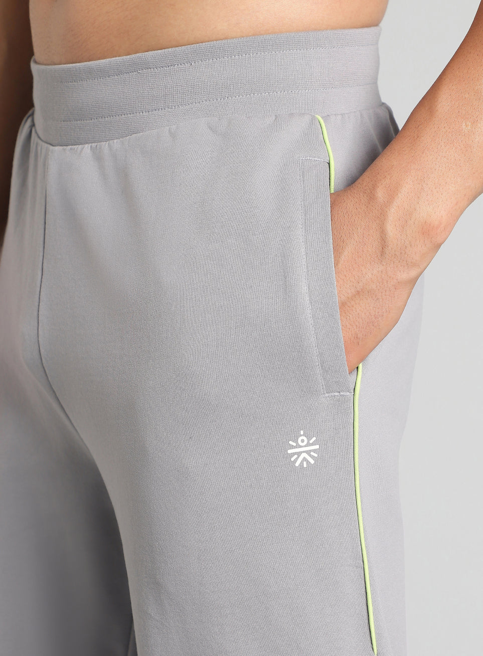 Men's Grey Edge Line Training Joggers - Image 7