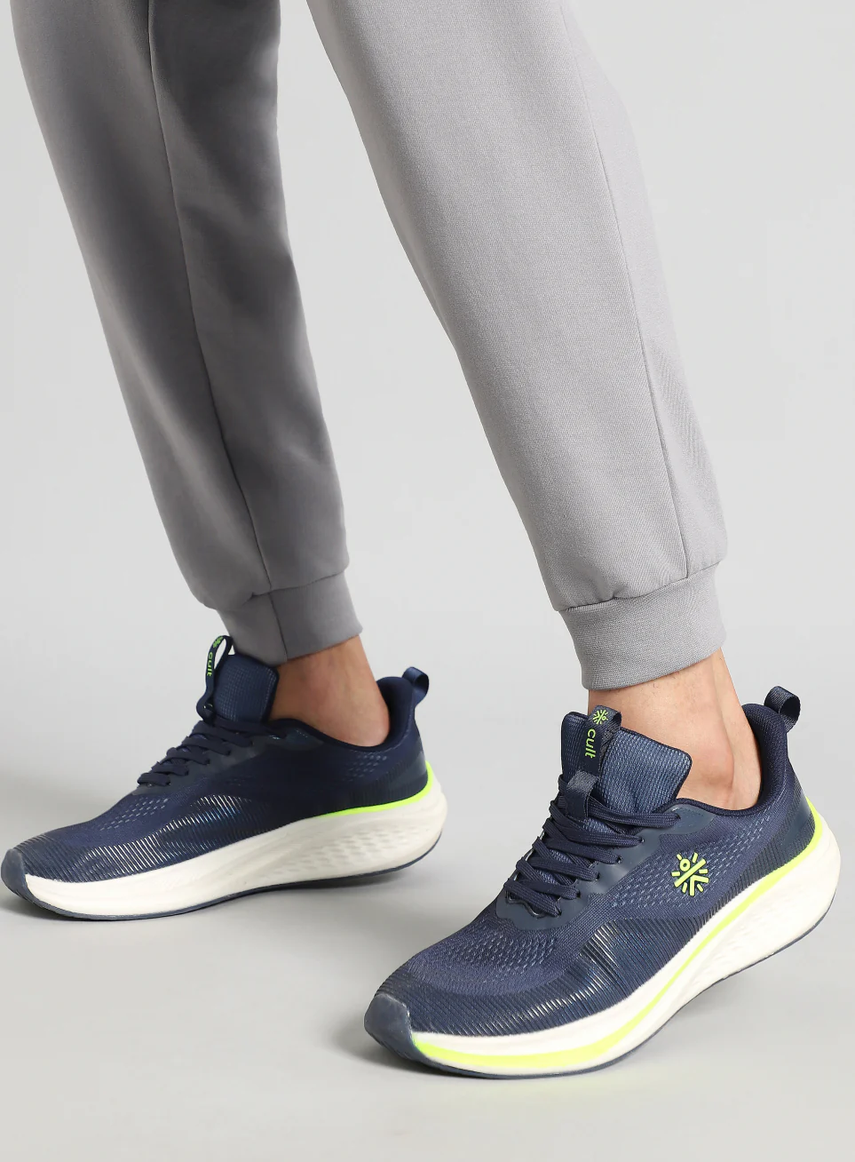 Men's Grey Edge Line Training Joggers - Image 8