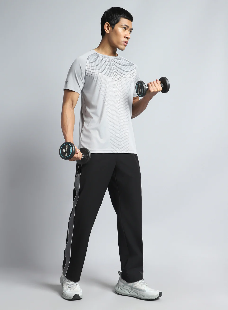 Men's Grey Energy Map Printed T-shirt - Image 2
