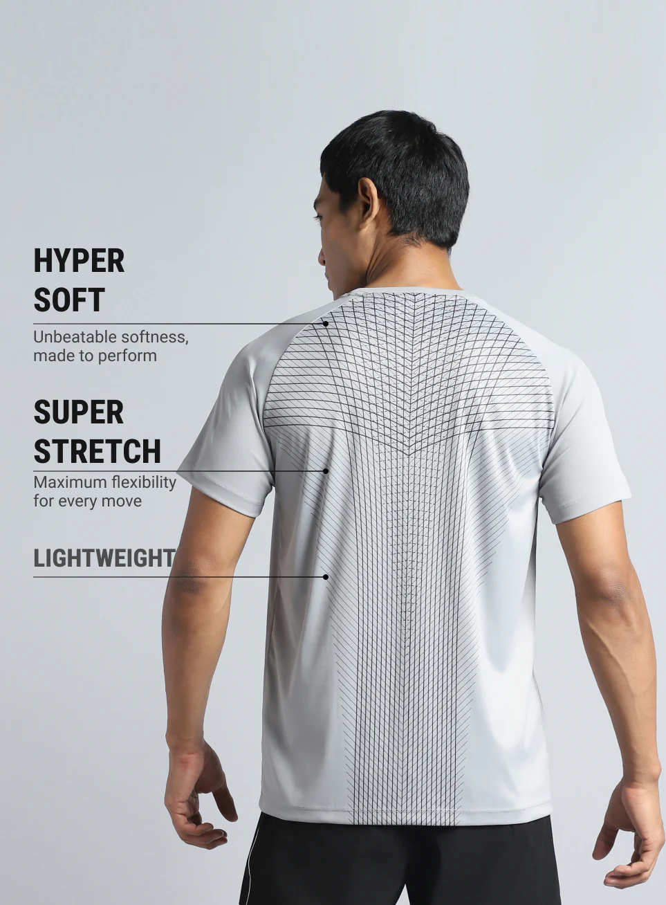 Men's Grey Energy Map Printed T-shirt - Image 6