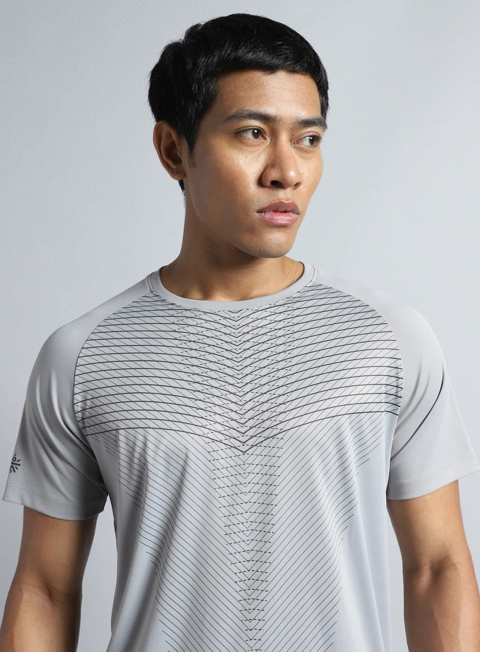 Men's Grey Energy Map Printed T-shirt - Image 7