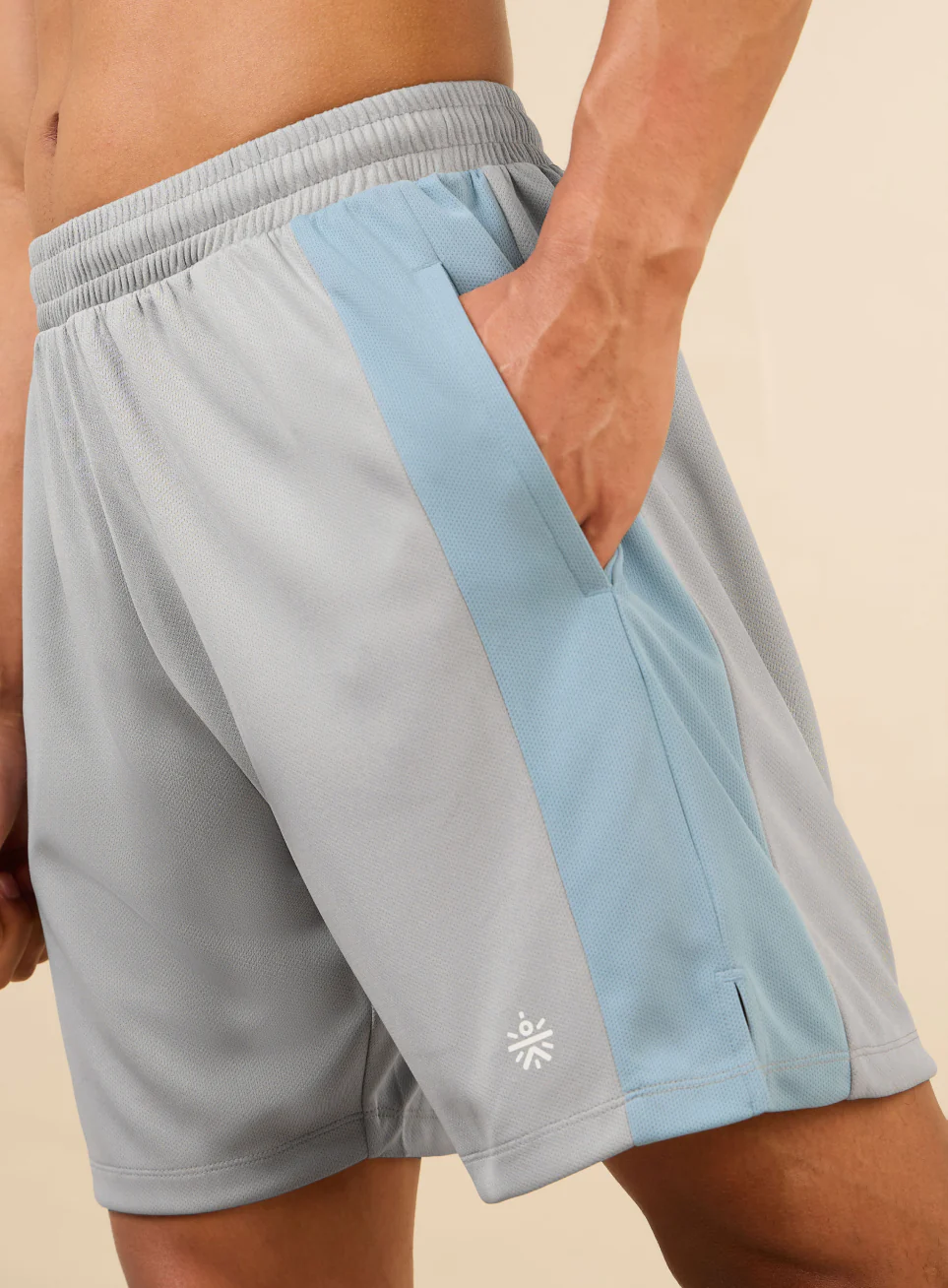 Men's Grey Flex Shorts - Image 7