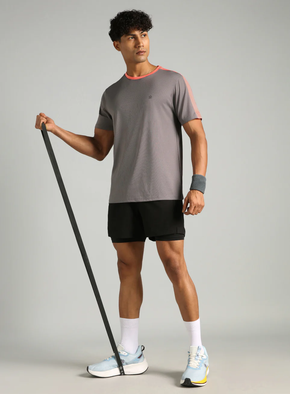 Men's Grey Hyper Training T-shirt - Image 2