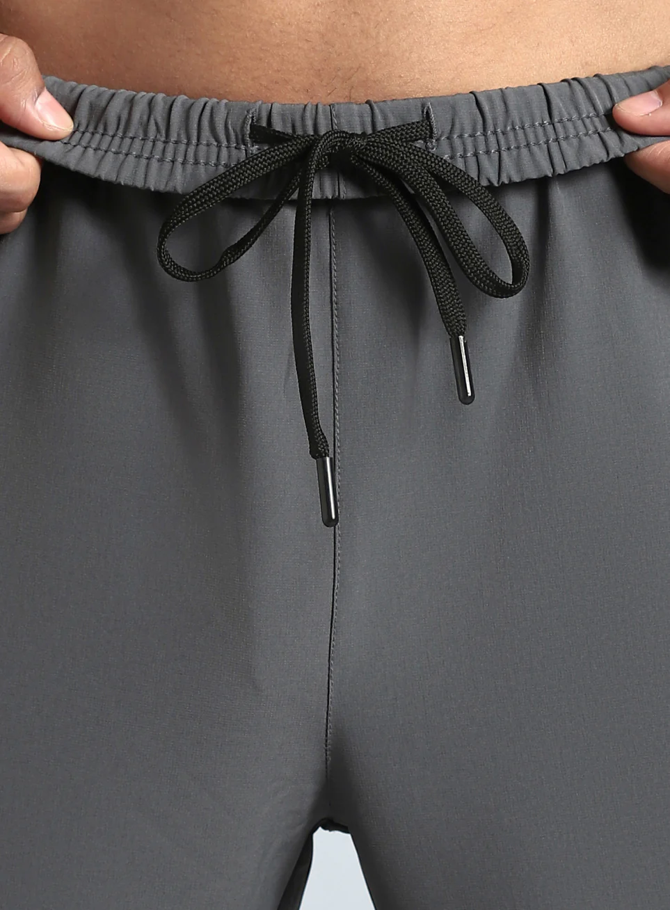 Men's D.Grey Pace Up Running Trackpants - Image 10