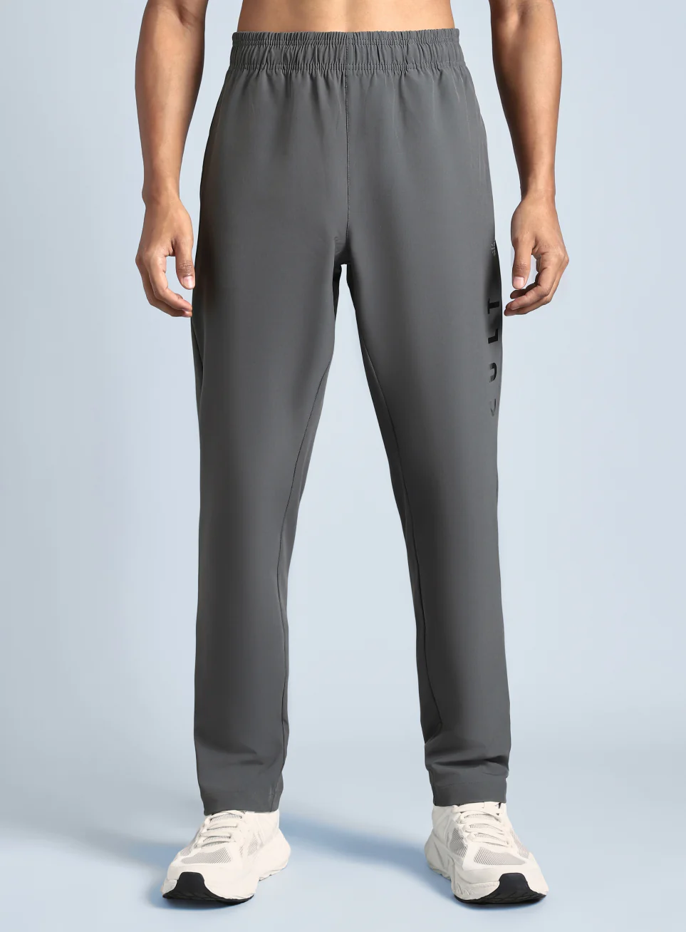 Men's D.Grey Pace Up Running Trackpants - Image 4