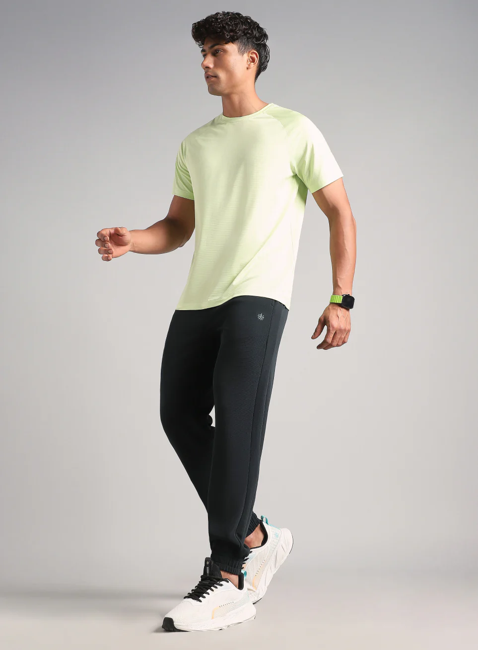 Men's Grey Run Impact Joggers - Image 3
