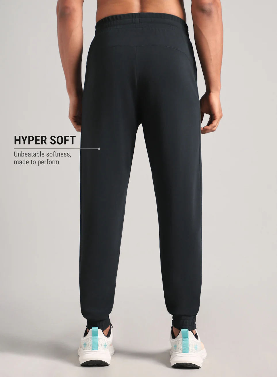 Men's Grey Run Impact Joggers - Image 6