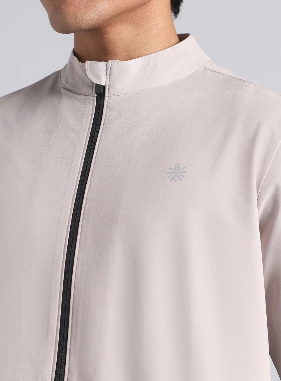 Men's Grey Run Impact Lightweight Jacket - Image 7