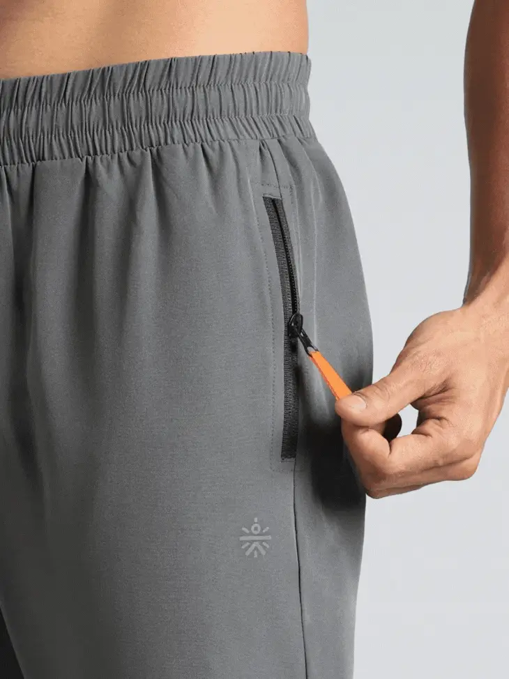 Men's Grey Run Max Joggers - Image 7